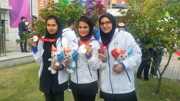 سومین مدال کاروان دانشجویان بدست آمد، دومین برنز بانوان تیرانداز