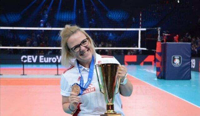 مدیر زن تیم ملی والیبال لهستان: یک روزه در ایران میلیونر شدم