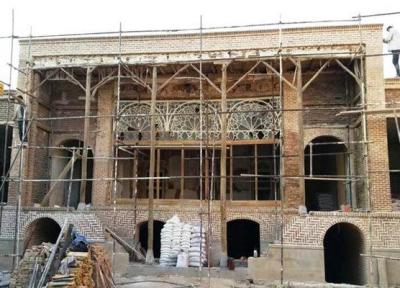 پیشرفت 75 درصدی مرمت خانه تاریخی معبودی تبریز