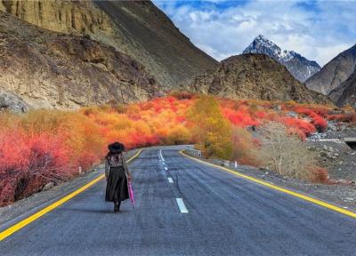 زیبایی دره گوجال؛ منطقه مرزی پاکستان با چین و افغانستان در قاب تصویر