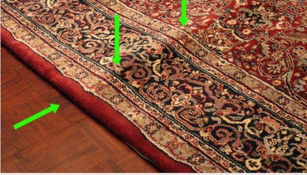 روش های برطرف کردن گودی فرش روش های رفع کردن گودی فرش