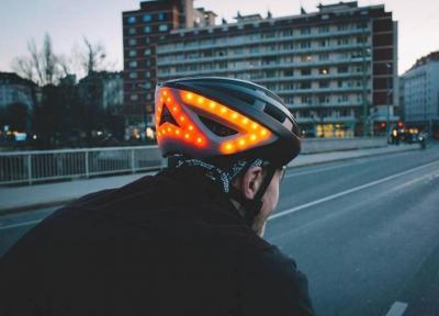 کلاه ایمنی هوشمند ویژه دوچرخه سواران رونمایی شد