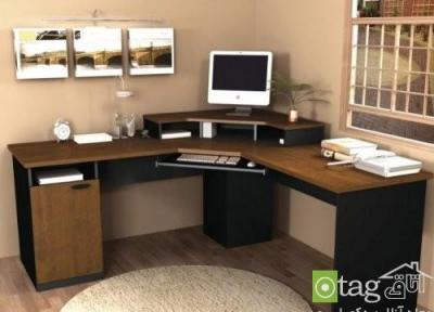 مدل میز کامپیوتر اداری مناسب برای دکوراسیون داخلی منزل