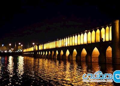 سی و سه پل در اصفهان؛ دیدنی باشکوه برای ایام عید