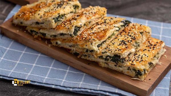 طرز تهیه بورک اسفناج و پنیر ترکی ساده و خوش طعم طرز تهیه بورک اسفناج و پنیر ترکی ساده و خوش طعم