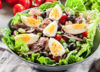 طرز تهیه انواع سالاد فرانسوی