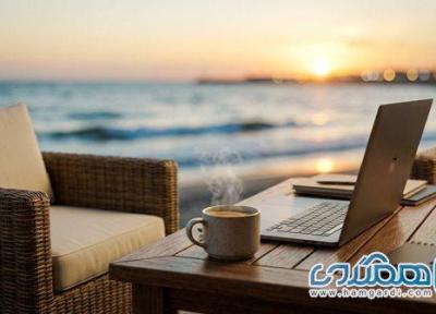 تجربه کار از راه دور در کنار خزر؛ چگونه با لپ تاپ در یک هتل ساحلی دنج کار کنیم و ریلکس باشیم؟